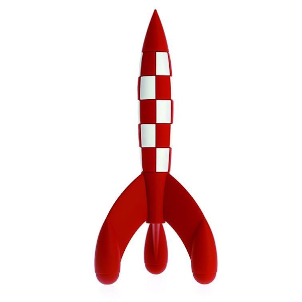 Tintin - Klassisk Månraket multicolor