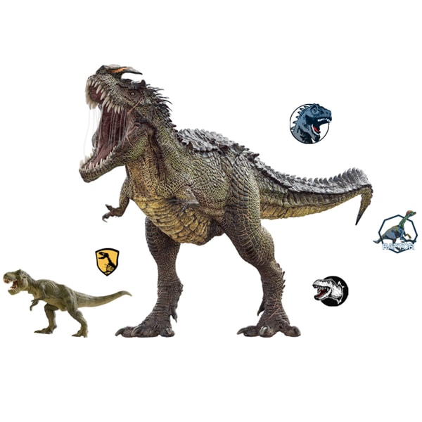 3D Dinosaur Wall Sticker, Giant Dinosaur Wall Sticker, Avtagbar