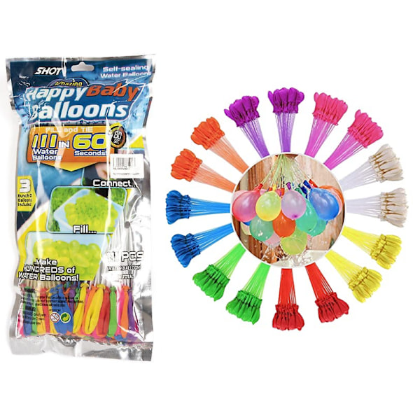 Hurtigfyldende automatiske vandballoner - over 100 styk