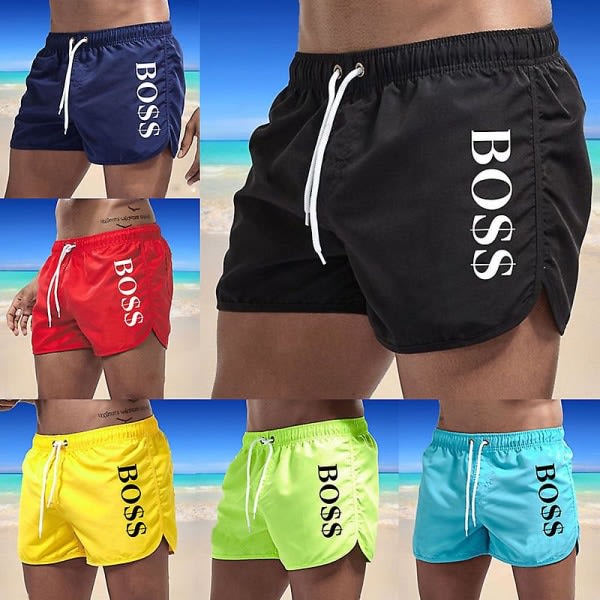 Nya Boss Casual Fashion Beach Shorts för män simshorts