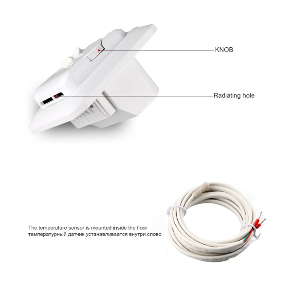 M59 Golvvärme Elektronisk termostat temperaturreglering-XF4-