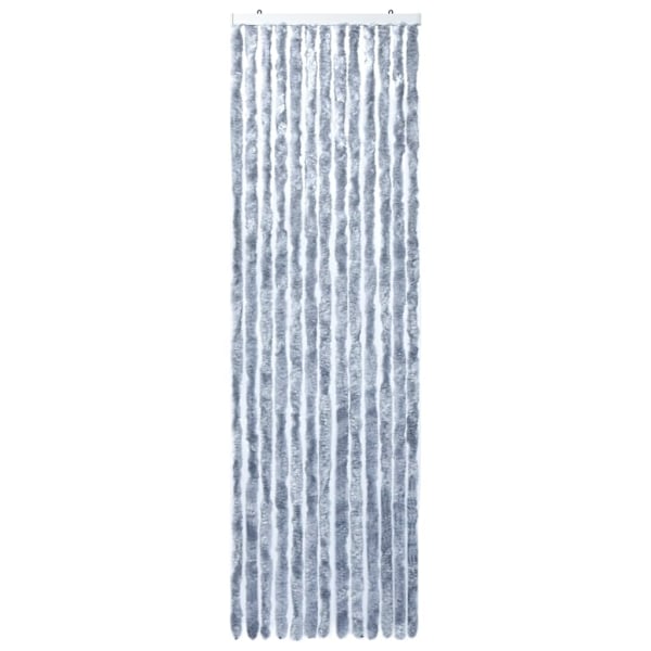 vidaXL Hyönteisverho hopea 90x200 cm chenille-XF3-