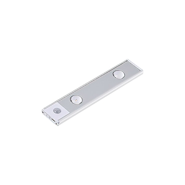 Trådlös skåpbelysning med USB-laddare, dimbar LED-garderobslampa av hög kvalitet vit white 20cm