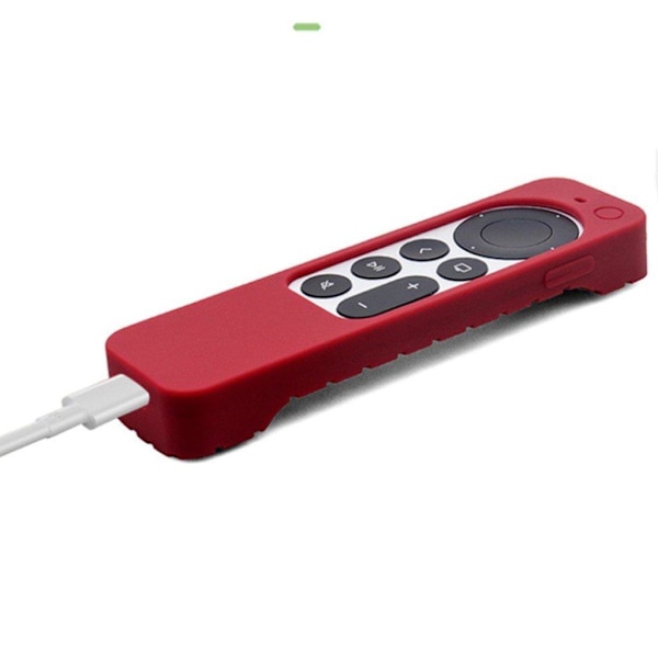 Apple TV 4K (2021) Remote Control with Silicone Cover - Red red Mjukplast