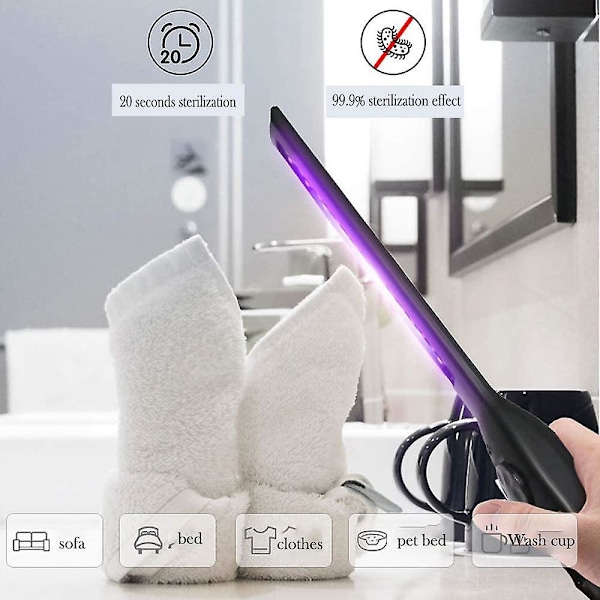 Ultravioletti-desinfiointilaite - Kannettava, Nopea ja Tehokas Desinfiointi