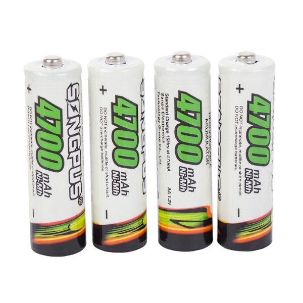 4x Batteriladdare - AA/AAA Batterier 280