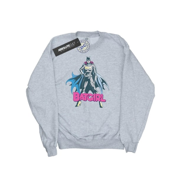 DC Comics Boys Batgirl Pose Sweatshirt 9-11 år Sport Grå 9-11 år