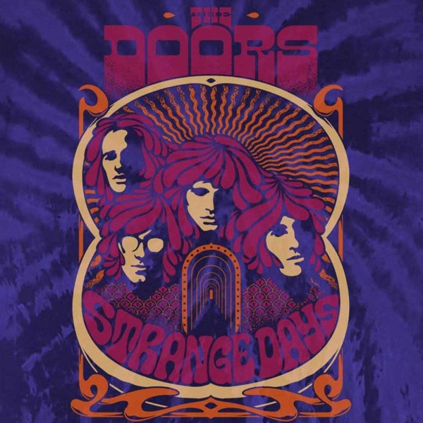 The Doors Børne/Børn Strange Days T-shirt 9-10 år Blå 9-10 år