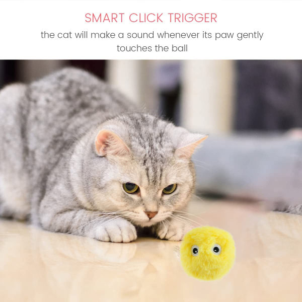 Slapp av kjærlighet Interactive Cat Toy, med Cries of Birds, Frogs