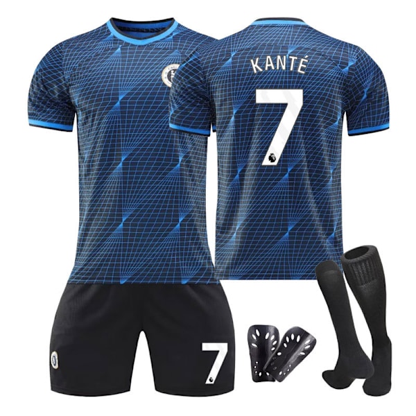 Chelsea Bortaställ för Barn 23/24 med Strumpor och Skyddsutrustning 7 KANTE EDGE EDGE XS