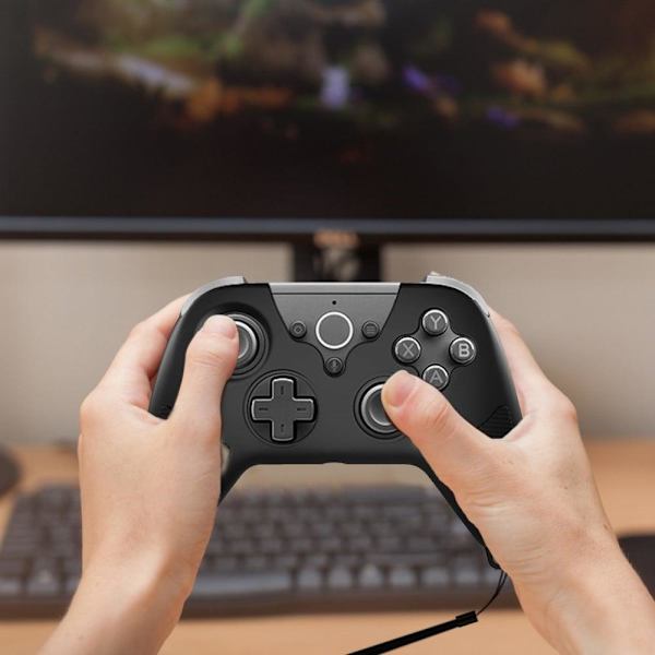 Sony PlayStation 5 - PS5 V2 silikonecover med strop - Grøn
