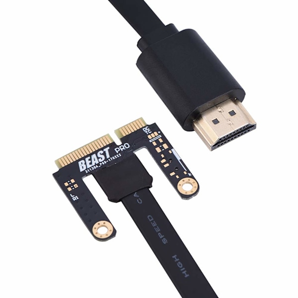 Hdmi Mini Pci E:hen - Hdmi Mini Pci E -kaapeli Exp Gdc Beast Hdmi Mini Pci E -kaapeli