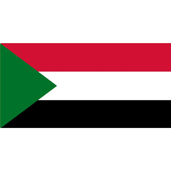 Sudans flagg 100 Sudan