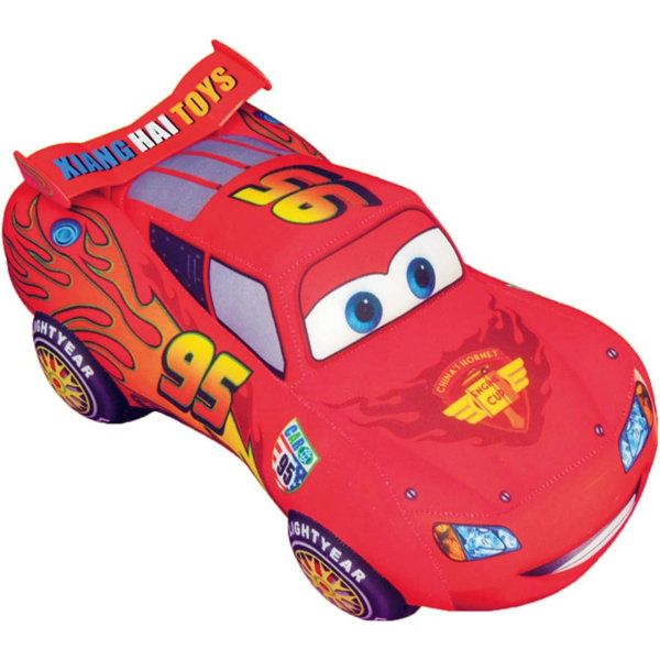 Racing Story Dukke Lightning McQueen nr 95 Bilmodel Plysjlegetøj til Børn Plysdukkedukke 17cm