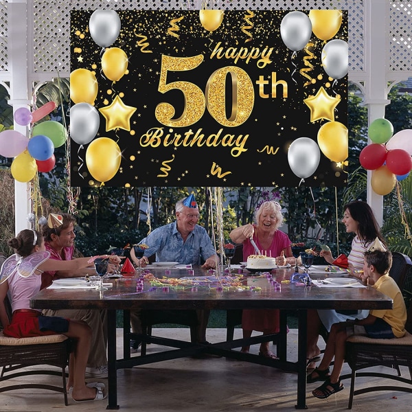 50 år födelsedag dekoration - 50 män och kvinnor födelsedag