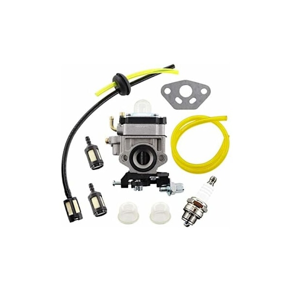 Forgaserkit til AL-KO Alko græstrimmer, modeller BC410, BC4535, BC4125, med slange og brændstoffilter.