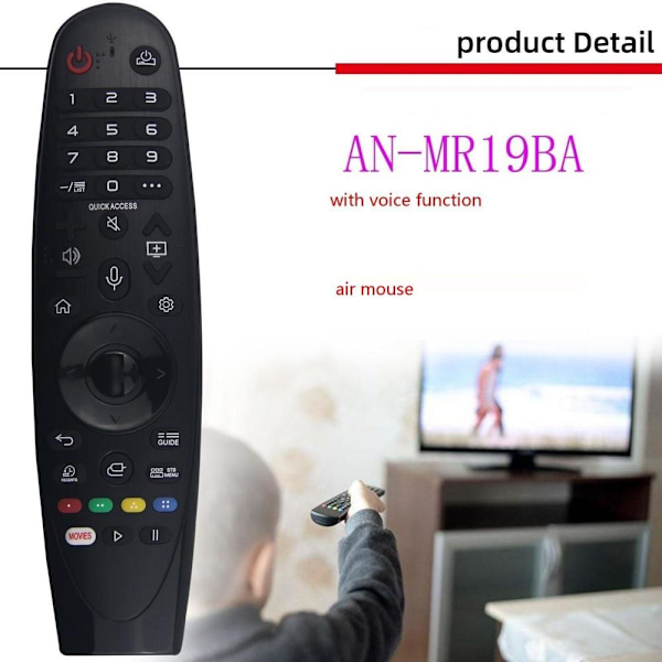 Fjernbetjening udskiftning remote til LG AN-MR18BA MR650A MR19BA M akb75855501