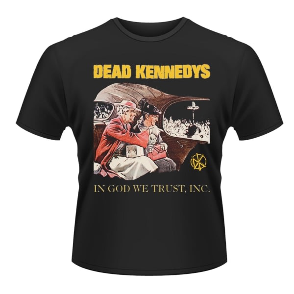 Dead Kennedys Unisex Adult In God We Trust T-shirt L Svart L