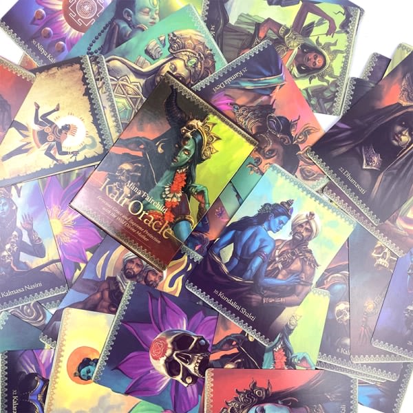 Kali Oracle Cards Tarot Prophecy Fate Deck Brädspel