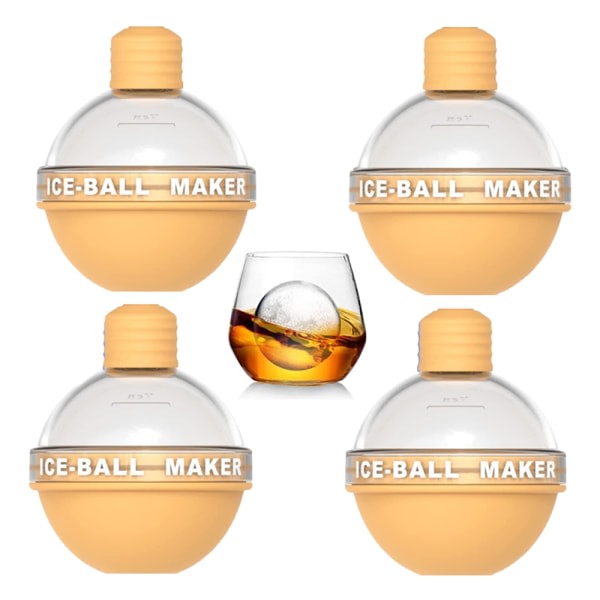 CQBB Premium Clear Ice Ball Maker Form - Whisky Ice Ball Maker Gul