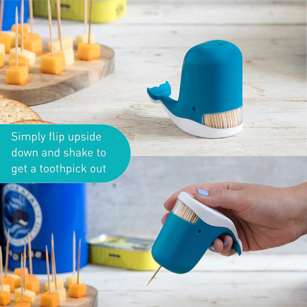 Tandstikkerholder - Cute Whale Tandstikker Dispenser
