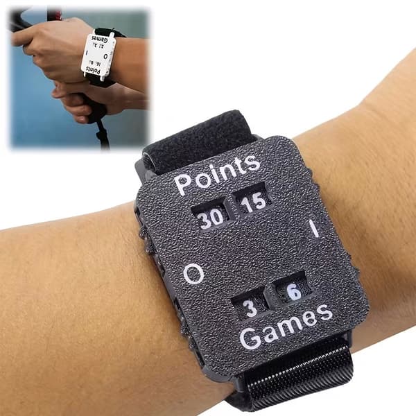 Håndleds-scoretæller Multifunktionel Armbåndstæller White