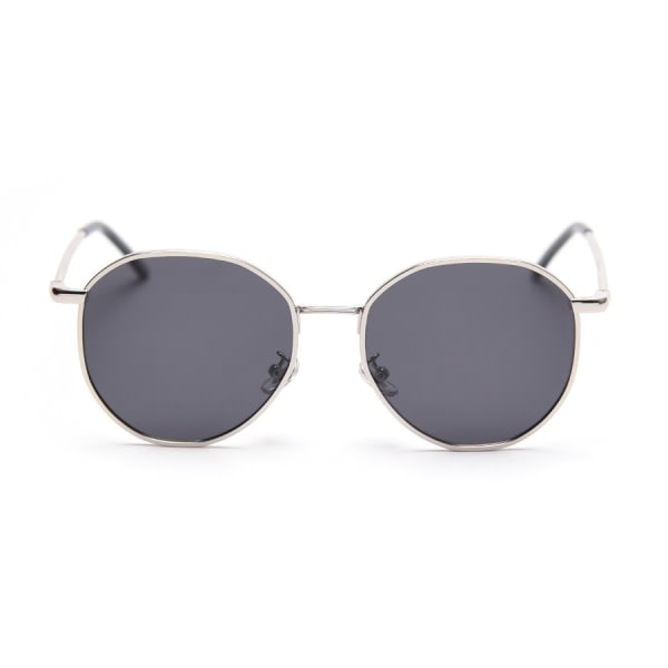 Metallpolariserte solbriller, briller, sølv