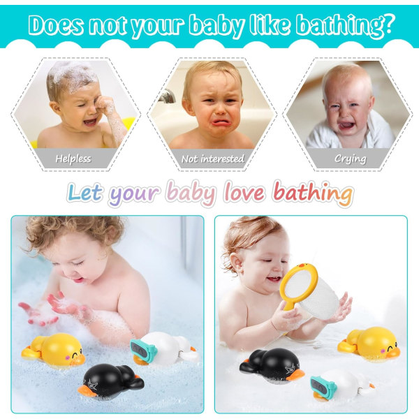 Baby kylpylelut, söpöt uimaankan vesikylpylelut taaperoille Poikien tyttöjen lelut
