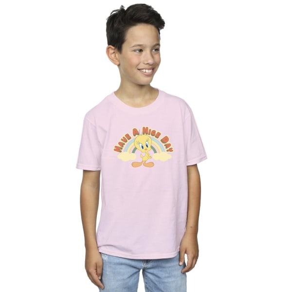 Looney Tunes Boys Have A Nice Day T-shirt 9-11 år Baby Rosa Baby Rosa 9-11 år