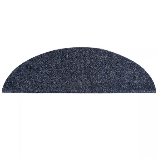 vidaXL Trappematter selvklebende 15 stk broderi 56x17x3 cm blå-XF3-