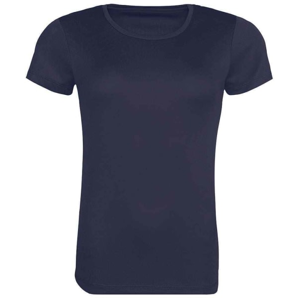 Awdis Dame/Dame Cool genbrugs T-shirt XXL Fransk Navy XXL