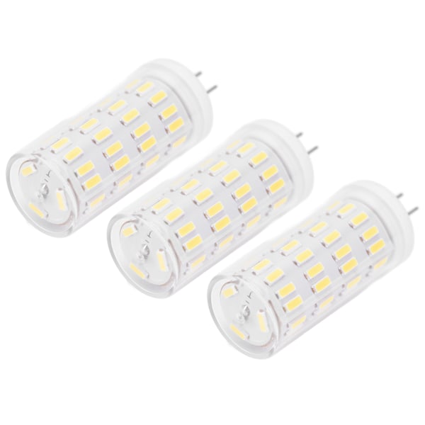 3-pack G4 LED-lampa 5W T3 JC-typ Dubbelstift Bas AC DC12-24V Dimbar Utomhus Landskapslampa Varmvitt Ljus