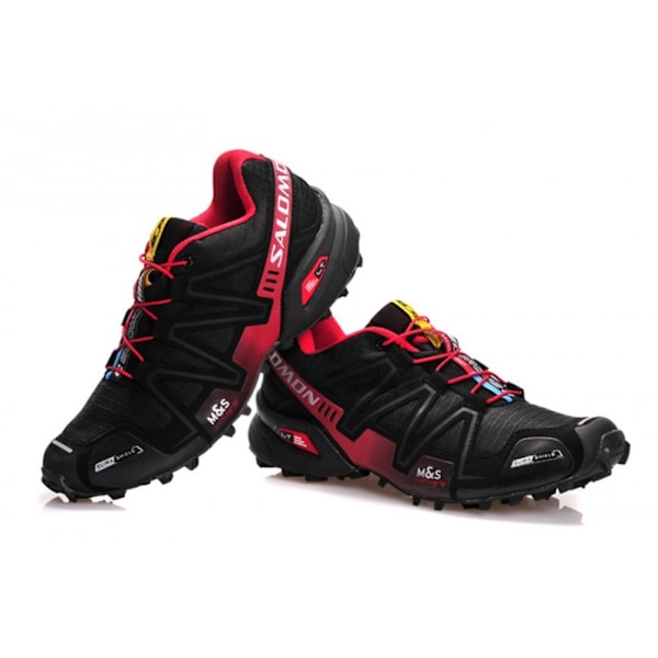 Salomon Speedcross 3 Löparskor Svart Röd Black Red 42