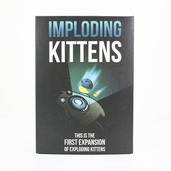 Imploding Kittens kortspill Original Edition komplett i eske