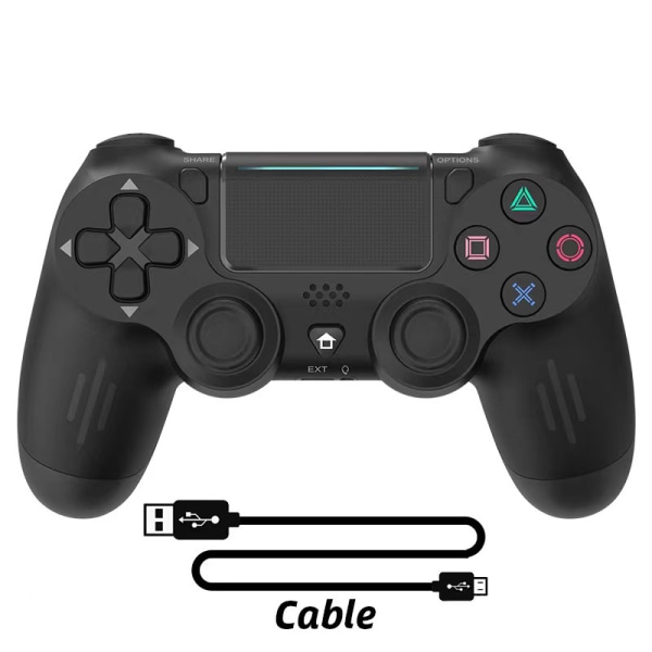 PS4 gamepad 4.0 trådlös Bluetooth med lätt PS4 trådlös gamep