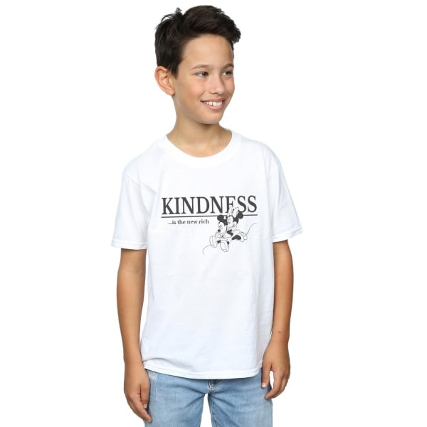 Disney Boys Minnie Mouse Kindness Is Rich T-paita 3-4 vuotta Whi White 3-4 vuotta