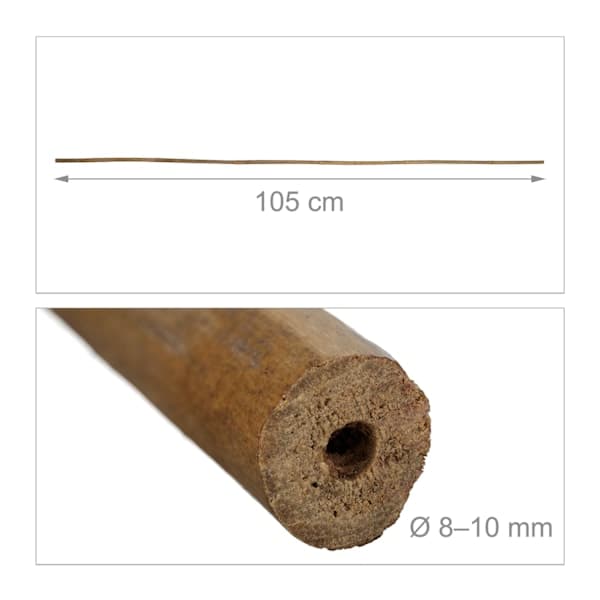 Bambukepit 105 cm, 40 kpl -XF21-