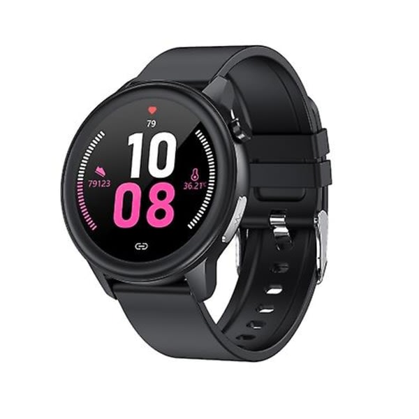 Ex18 Smart Sports Watch Fstn Full View Screen Luminous Dial High Tensile Tpu Strap Support Stegräkning / Förbrända kalorier / Kalenderdatum / Bluetooth