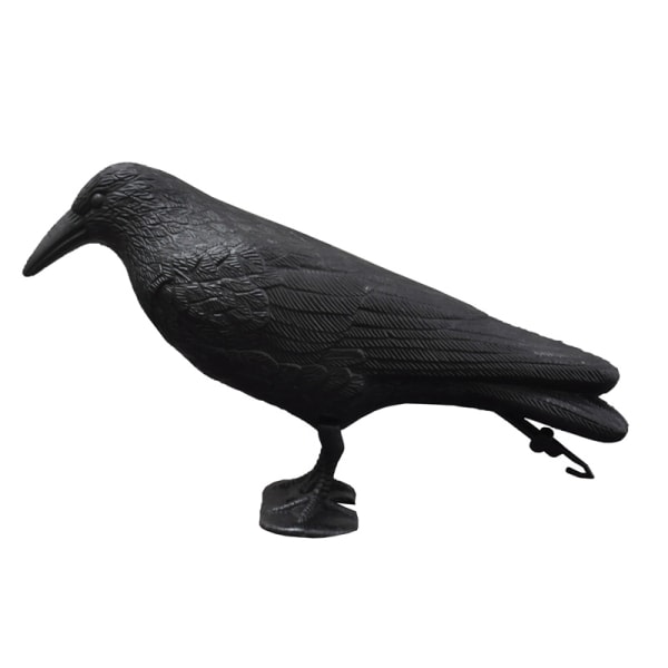 Artificiell plastkråkor Black Raven Birds Halloween Party Ornaments