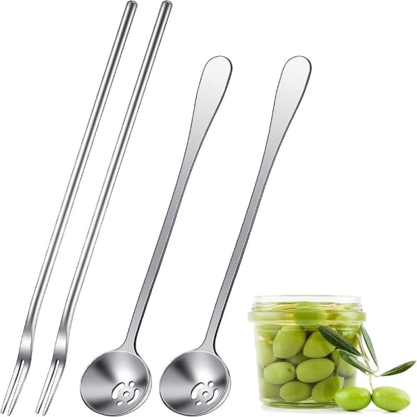 4st Pickleskedar i Rostfritt Stål SKED SKED