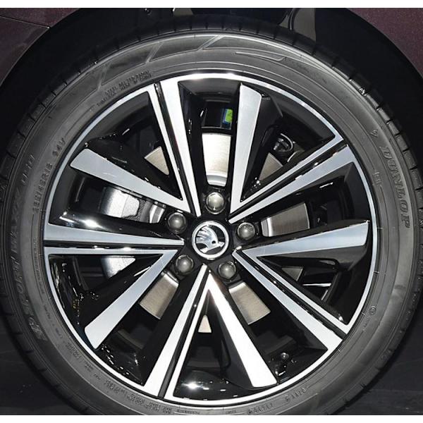 Sopii Skoda 57/56MM SKODA Xinrui Mingrui pyörännavat - hopea malli (neljän pakkaus)