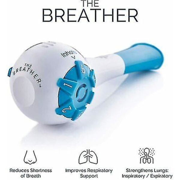 Lungtränare Natural Breathing Lung Recovery Exerciser Giftfri