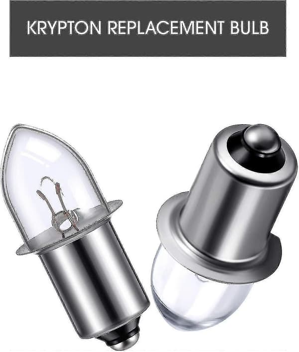 6V/4D-4.8V 0.75A Bajonetti Krypton Vaihtolamppu Taskulamppu (3 kpl) - Perfet-FF- 3