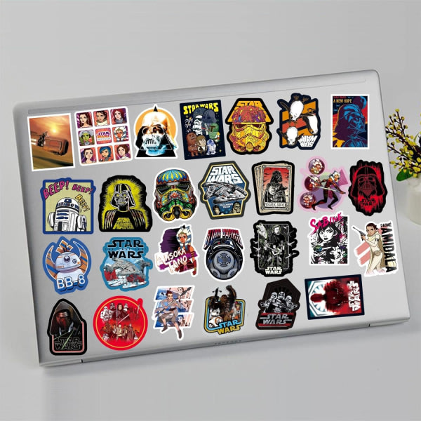 100 stykker klistermærker Star Wars klistermærker Vandtæt vinyl tegneserie graffiti klistermærker Star war A