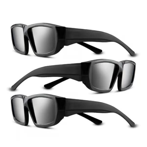 Solglasögon (3-pack) 2026 Godkända Solglasögon i Plast CE & ISO-certifiering Solglasögon för Barn & Vuxna