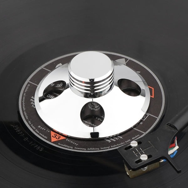 Ny Audio Lp Vinyl Pladespiller Metal Disc Stabilizer Pladespiller Vægt Clamp Hifi