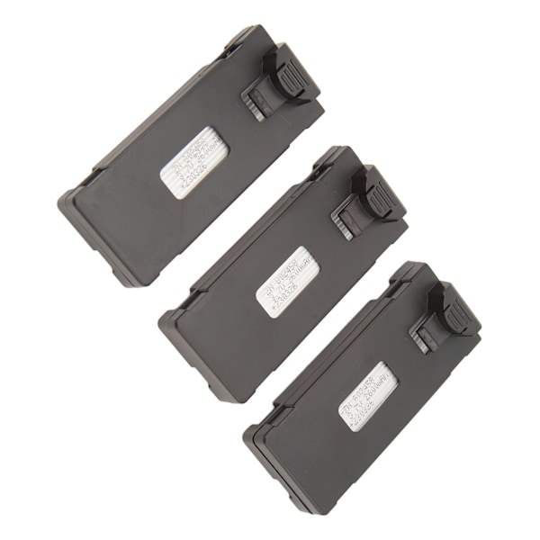 3 stk. RC Fly Litium Batterisæt til E88 E88Pro LS E525 E525Pro 3.7v 2600mah