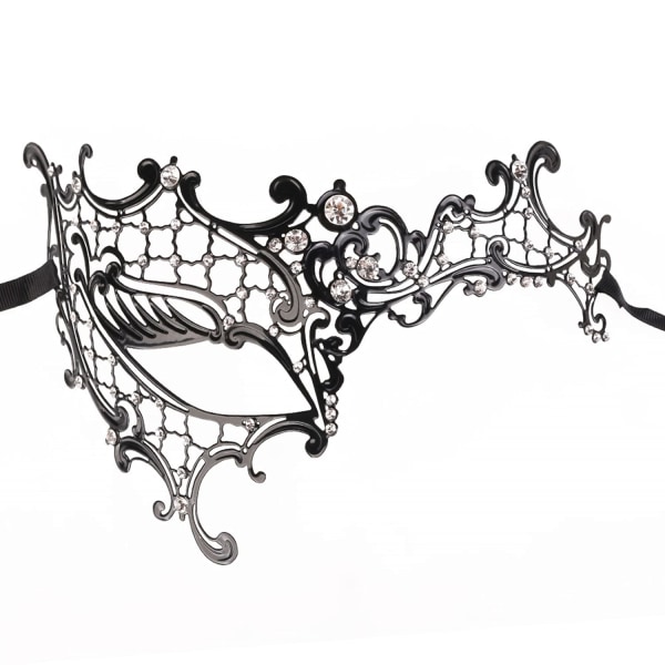 Maskerade Maske for Kvinner Metall Venetiansk Cosplay Maskerade Maske