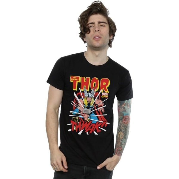 Thor Thwak T-skjorte for menn L Svart L