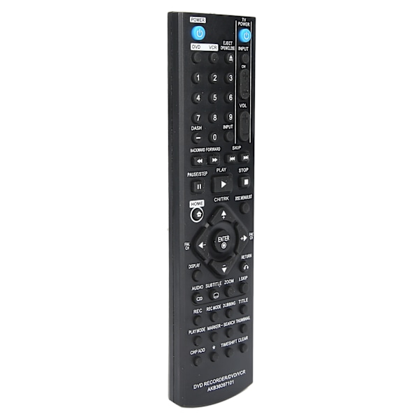 DVD/VCR/DVDR-tallentimen ohjain Kaukosäätimen korvaus LG RC286H/RC297H/RC397H -malleille